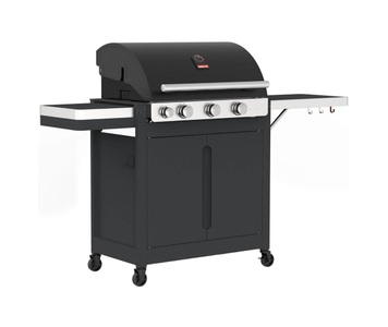 Barbecook, Barbecook Stella 3201 Gasgrill mit Unterschrank Schwarz, Barbecook Stella 3201 Gasgrill mit Unterschrank Schwarz