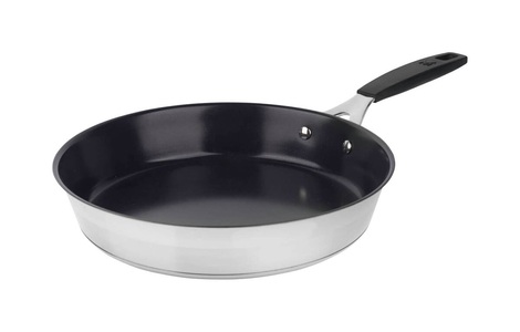 Masterpro, MasterPro Bratpfanne Ø28cm Edelstahl, 
