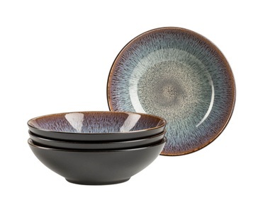 Mäser, Mäser Serie Teona Geschirr, Mäser Teona Schüssel-Set 4-teilig Braun