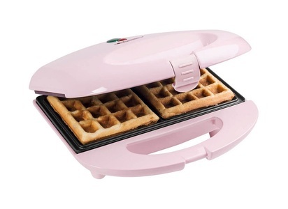 Bestron, Bestron ASW401P - Waffeleisen, Bestron ASW401P Waffeleisen Rosa