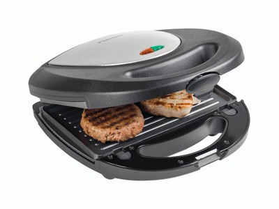 Bestron, Bestron ASM8010 - Kontaktgrill 3-in-1, Bestron ASM8010 Tischgrill 3er Set Schwarz