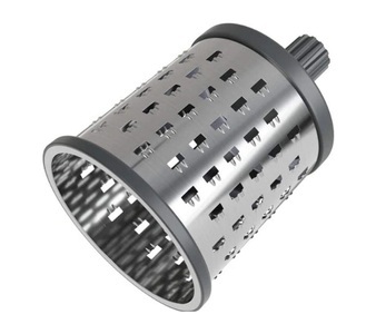 Zyliss, Zyliss Birchertrommel, Zyliss Trommelreibe Universal / Bircher Schwarz/Silber