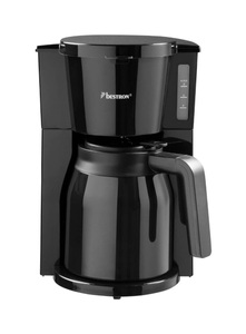 Bestron, Bestron Kaffeemaschine mit Thermokanne Schwarz, Bestron ACM900TS Kaffeemaschine /1Thermokanne Schwarz
