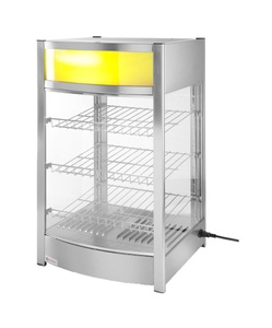 Hendi, HENDI, Möbel, HENDI Warmhaltevitrine 800W Möbel, Produkte & Wohnen, Hendi Warmhaltevitrine 97 L Edelstahl