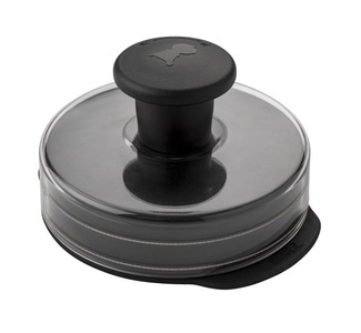 undefined, Hamburgerpresse, Weber Hamburgerpesse 2-teilig Hamburgerpresse ? Weber Grill Ablage/Grill Rollwagen/Grill Erweiterung ? Transparent