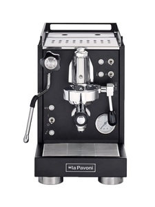 La Pavoni, La Pavoni Semiprofesssionell Mini Cellini Nera Siebträgermaschine, La Pavoni LPSMCB01EU Siebträgermaschine Schwarz