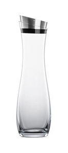 SCHOTT ZWIESEL, Schott Zwiesel Karaffe 1 l , 118688 , Klar , Glas , 10.0x33.72 cm , glänzend, klar , Deckel , 0058080142, Schott Zwiesel 118688 Krug 1l