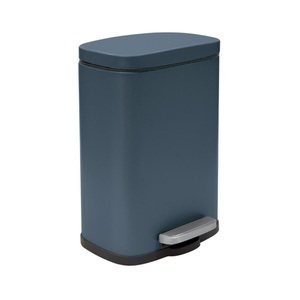 Spirella, Spirella - Abfalleimer Akira 5 L - Marinblau, Spirella Akira Treteimer 5l Petrol