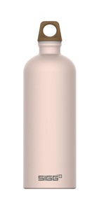 SIGG, Traveller MyPlanet 1 L Trinkflasche, Sigg Traveller MyPlanet Journey Plain Aluflasche hellrosa