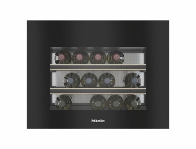MIELE, Miele KWT 7112 iG Weinschrank Obsidianschwarz, Miele KWT 7112 iG Weinschrank Obsidianschwarz