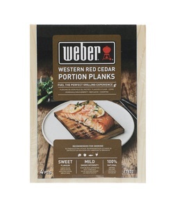 Weber, weber - Räucherbretter aus Zedernholz, Weber Räucherbretter aus Zedernholz Serviergrösse 4 Stk. Zubehör