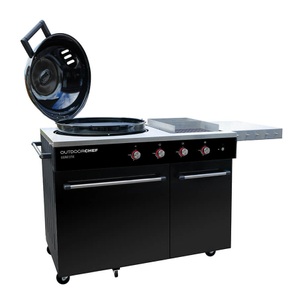 OUTDOORCHEF, OUTDOORCHEF LUGANO 570 G EVO Grill Schwarz, 