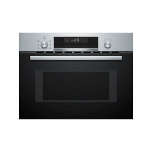 Bosch, Bosch CMA585GS0 Backofen Edelstahl, Bosch Serie 6, Einbau Mikrowelle mit Heißluft, 60 x 45 cm, Edelstahl, CMA585GS0