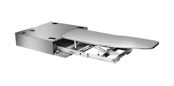 undefined, Asko HI1153S Bügelbrett ausziehbar Edelstahl, Asko HI1153S Bügelbrett ausziehbar Edelstahl ? Zwischenbausatz Waschturm ? Edelstahl