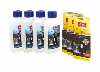 Melitta, Melitta Perfect Clean Kaffeevollautomaten Pflege Set Zubehör, Melitta Perfect Clean Kaffeevollautomaten Pflege Set Zubehör