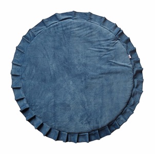 WigiWama, Wigiwama - Spielmatte Velvet - Dukelblau, WigiWama Spielmatte Velvet