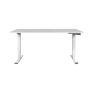 Contini, Contini höhenverstellbarer Bürotisch 1.6x0.8m grau, Contini höhenverstellbarer Bürotisch 1.6x0.8m grau