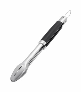 Weber, weber - Precision Grillzange - 45.7 x 4.3 x 5 cm, Weber Grillzange Edelstahl-schwarz Zubehör