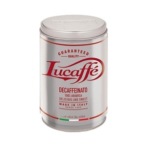Lucaffe Venturelli, Lucaffe Venturelli Decaffeinato Kaffeebohnen in Dose 250g, Lucaffe Venturelli Decaffeinato Kaffeebohnen in Dose 250g