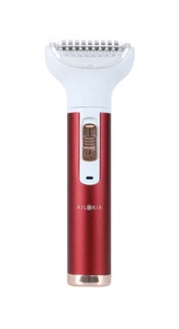 Ailoria - EVAPORE Körperrasierer mit verschiedenen Aufsätzen (USB) - Dunkelrot und Roségold
