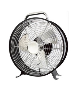 Schönenberger, Schonenberger - Tischventilator Industrial Stormy Ø29 cm - Schwarz und Silber, Schönenberger Industrial Stormy Tischventilator schwarz