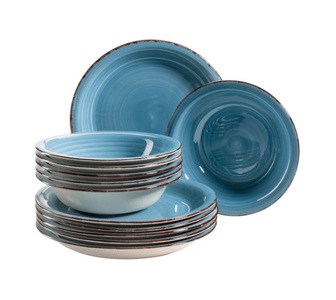 Mäser Lumaca Tafelservice 12-teiliges Teller Set