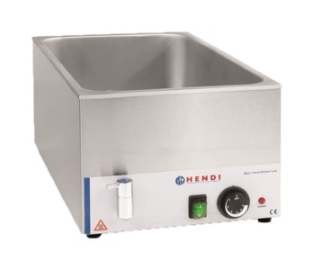 Hendi, Hendi Bain Marie Kitchen Line GN 1/1 - 150mm, Hendi Bain Marie Kitchen Line GN 1/1 - 150mm