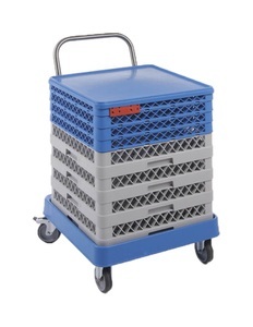 Hendi, Hendi Trolly für Geschirrspülkörbe, mit Griff, HENDI, Transport, HENDI Trolly für Geschirrspülkörbe, mit Griff Transport, Produkte & Wohnen