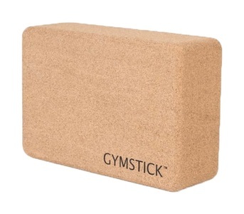 Gymstick, Gymstick - Yoga-Block Active Yoga 22.5 x 15 x 7.5 cm - Hellbraun, Gymstick Active Yoga Kork Block (1 Stk)