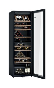 Bosch, Bosch KWK36ABGA Weinschrank schwarz rechts, 