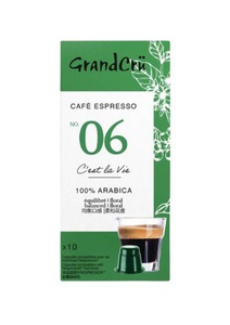GrandCrü, GrandCrü C`est la vie Nespresso® kompatible Kaffeekapseln, GrandCrü C`est la vie Kaffeekapseln ? Nespresso Kapseln