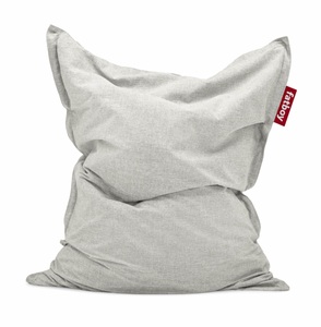 Fatboy, Fatboy Original Outdoor mist, FATBOY - Outdoor Sitzsack ORIGINAL OUTDOOR - hellgrau - Textil - 140/30/180 cm