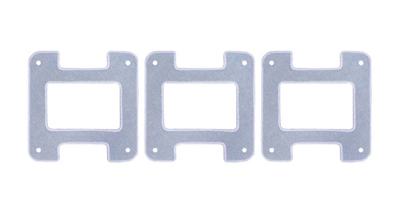 Hobot HB 2-S Microfaser Pad quadrat 3er
