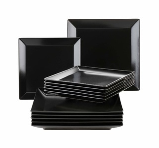 Mäser, Mäser 935029 Teller-Set, für 6 Personen, eckig, Mäser 935029 Teller-Set, für 6 Personen, eckig