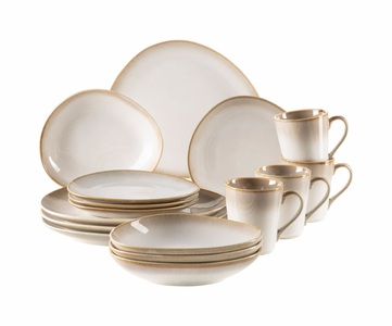 Mäser, Mäser 931991 16-teiliges modernes Geschirr Set, Mäser 931991 16-teiliges modernes Geschirr Set