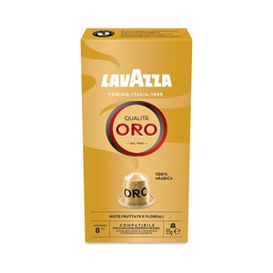 Lavazza, Lavazza Qualità Oro Kapseln Nespresso Kaffee, Lavazza Qualità Oro Kaffee 10 Aluminium Kapseln (Nespresso®)