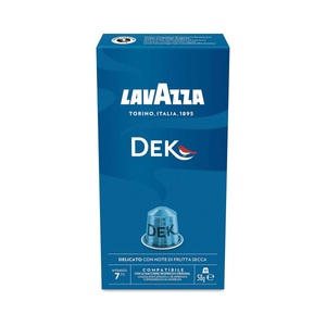 Lavazza, Lavazza Dek Decaffeinato Kapseln Nespresso Kaffee, Lavazza Dek Decaffeinato Kaffee 10 Aluminium Kapseln für Nespresso® Haushaltsmaschinen Kaffee Kapseln 10 Stück ? Diverse Kaffeekapseln/Kaffeepads