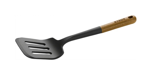 STAUB, Staub - Schaber - Schwarz, Staub Wender 31cm Silikon schwarz