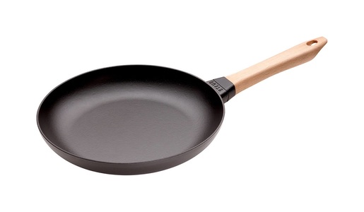 STAUB, Staub-Bratpfanne Ø28cm, Schwarz, Staub Bratpfanne 28cm Gusseisen schwarz