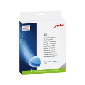 Jura, JURA 3-Phasen-Reinigungstabletten, JURA 3-Phasen-Reinigungstabletten 25 Stück