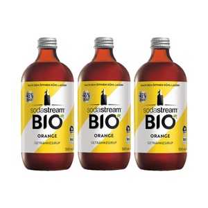 SODASTREAM, SODASTREAM Bio Orange 500 ml - Getränkesirup (Orange), SODASTREAM Bio Orange 500 ml - Getränkesirup (Orange)