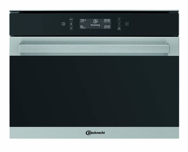 Bauknecht, Bauknecht ECSK7 9845 PT Kombi-Backofen Edelstahl, 