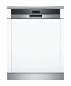 Siemens, Siemens SX578S36UE Geschirrspüler Edelstahl, Siemens iQ700, Teilintegrierter Geschirrspüler, 60 cm, Edelstahl, XXL, SX578S36UE, ID SX578S36UE