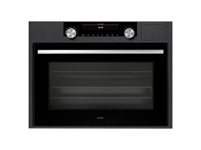 undefined, Asko OCS 8487B Kombi-Dampfgarer Black Steel, ASKO Kombi-Steamer ASKO Craft OCS 8487B schwarz gebürsteter Black Steel-Edelstahl (Ausstellungsmodell)