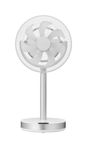undefined, Kamome Office Standventilator, mit Fernbedienung, Ø 230 mm, Höhe 575 mm, 12,5 W, Luftstrom bis 17 m, weiß/silber, Kamome Office Standventilator, mit Fernbedienung, Ø 230 mm, Höhe 575 mm, 12,5 W, Luftstrom bis 17 m, weiß/silber