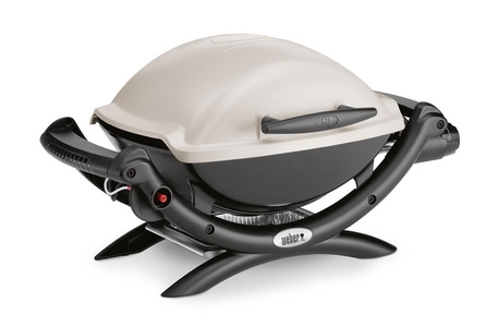 Weber, weber - Gasgrill Q 1000 - Titane, Weber Q 1000 Gasgrill ? Weber Gasgrill ? Titan