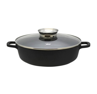 Elo, ELO Alucast Servierpfanne mit Deckel 32cm, 