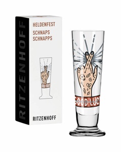 Ritzenhoff, Heldenfest Schnapsglas #3, Ritzenhoff Glas »Heldenfest«, (1 tlg.)