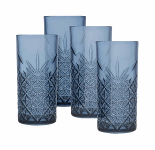 Mäser, Mäser Timeless Longdrink-Glas 450ml 4er Set farbig, 