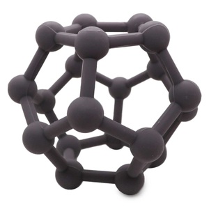 Kushies, Kushies - Beissring aus Silikon SiliBounce aubergine, 